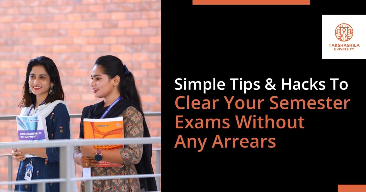 clear your semester exams without any arrears banner