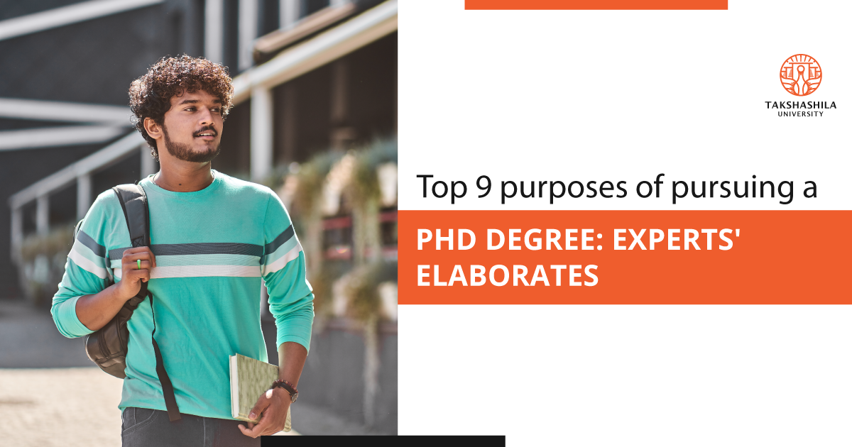 purpose for pursuing phd