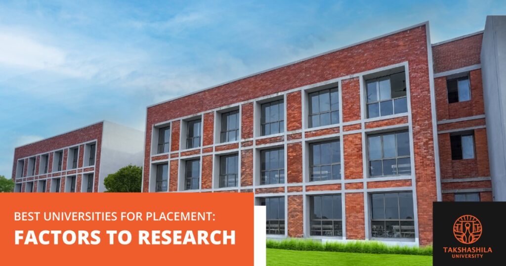 best universities for placement factors to research