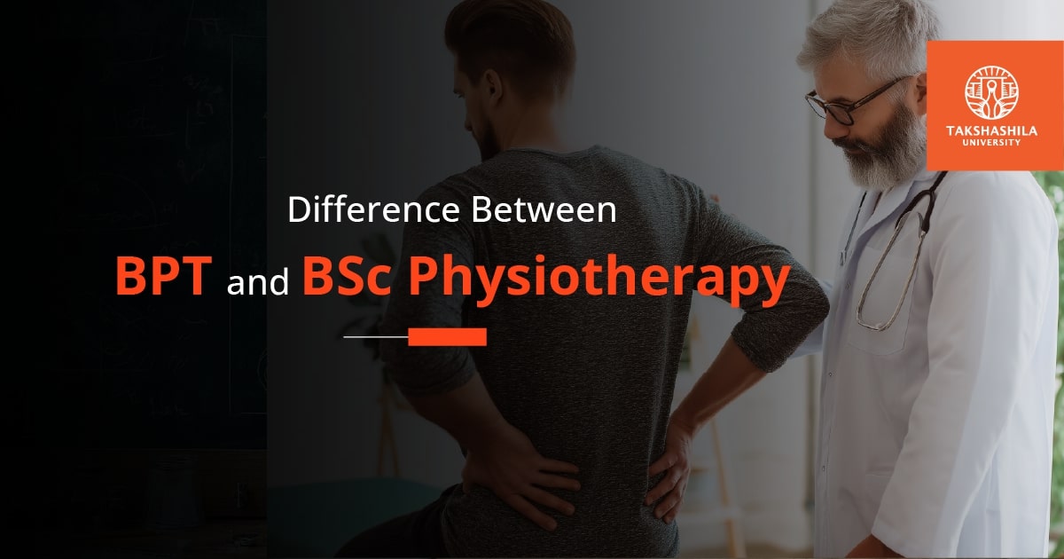 difference between bpt and bsc physiotherapy